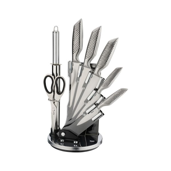 سرویس چاقوی آشپزخانه دلمونتی 8 پارچه مدل DL1550